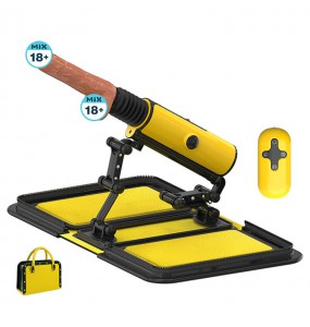 MizzZee - Handbag Heated Dildo Thrusting Machine Squirting Mode (DC Power Supply - L:14.6cm - D:4.1cm)